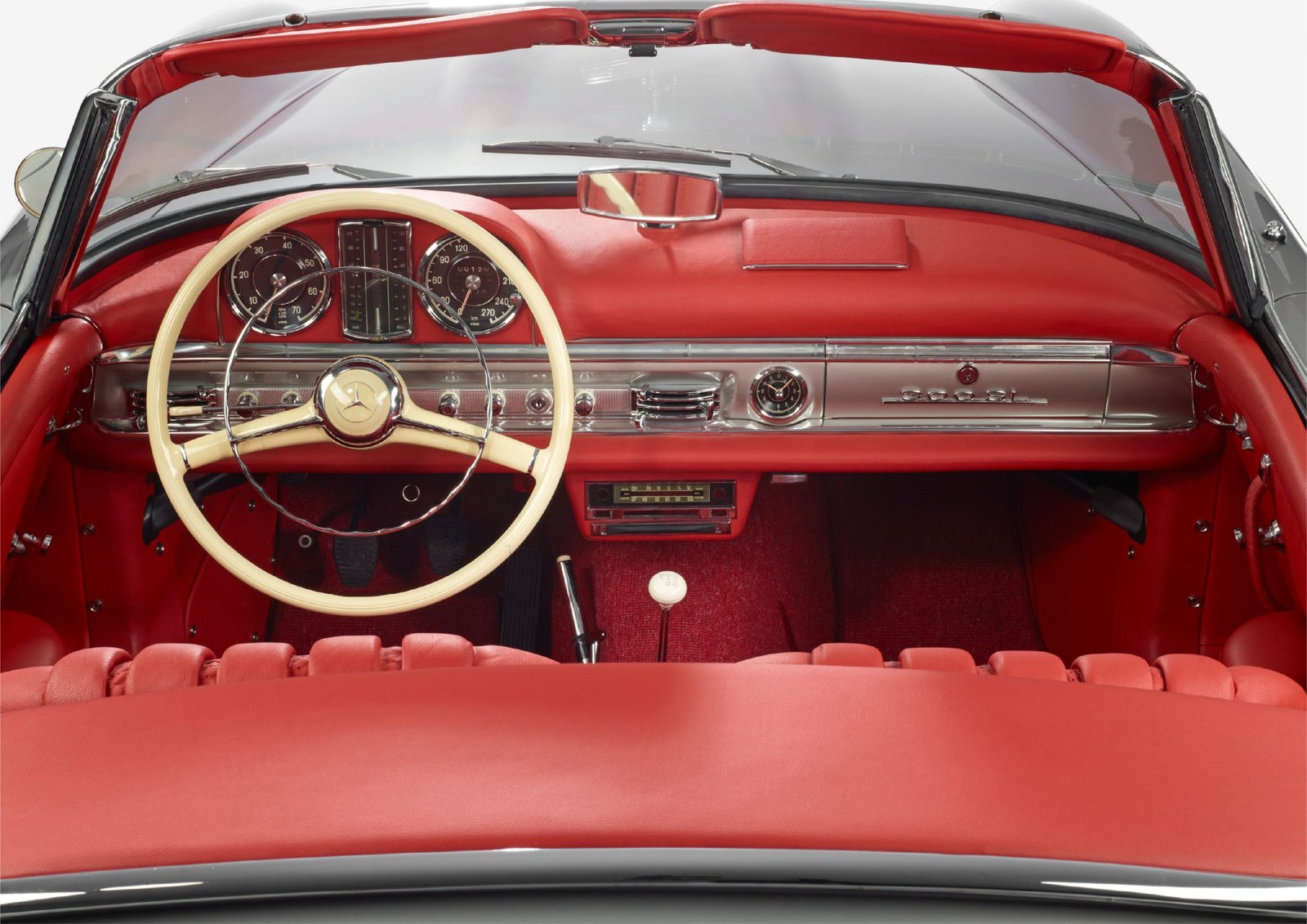 Mercedes-Benz 300 SL Roadster of Kolaha Collection Vintage Cars