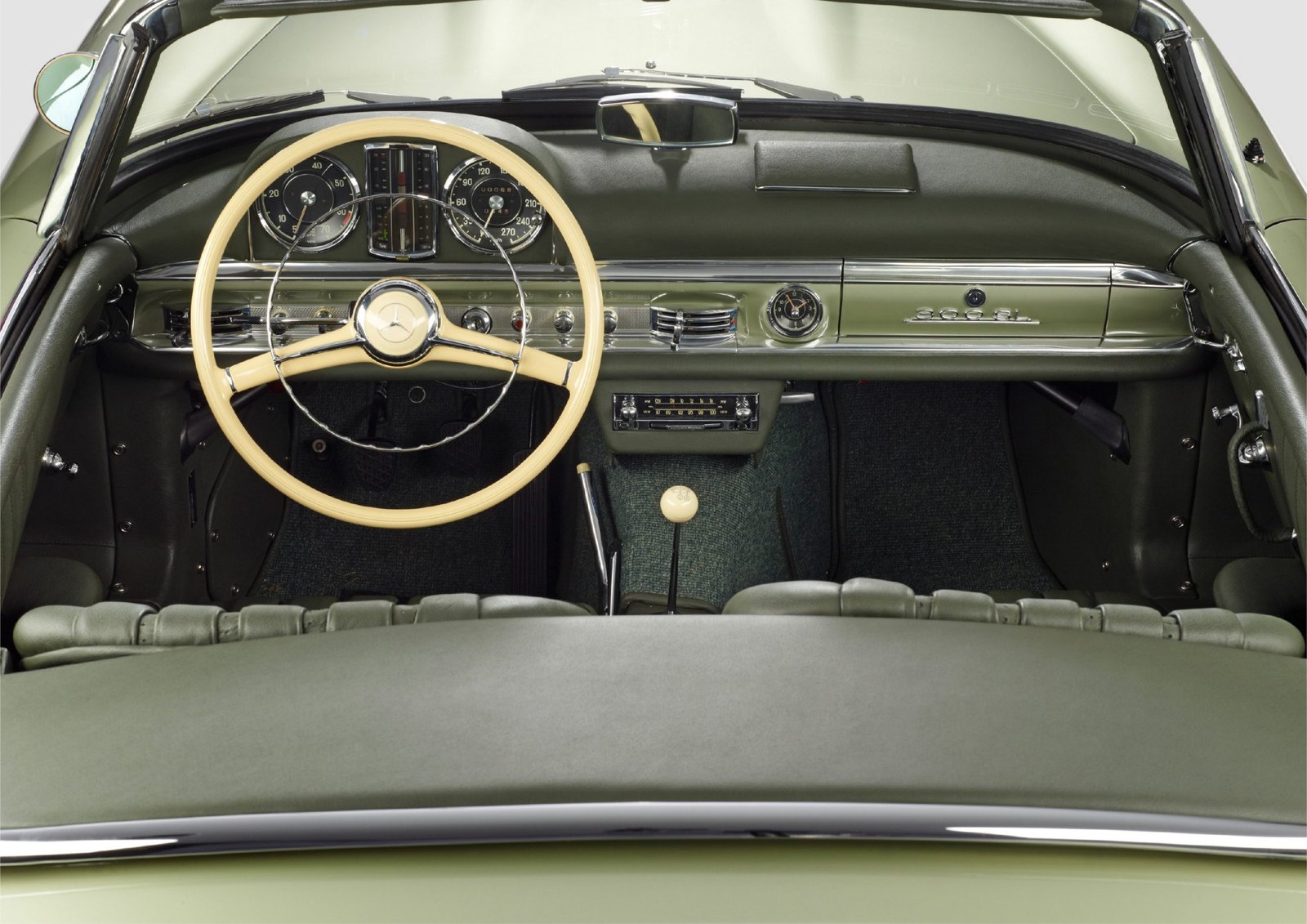 Mercedes-Benz 300 SL Roadster of Kolaha Collection Vintage Cars