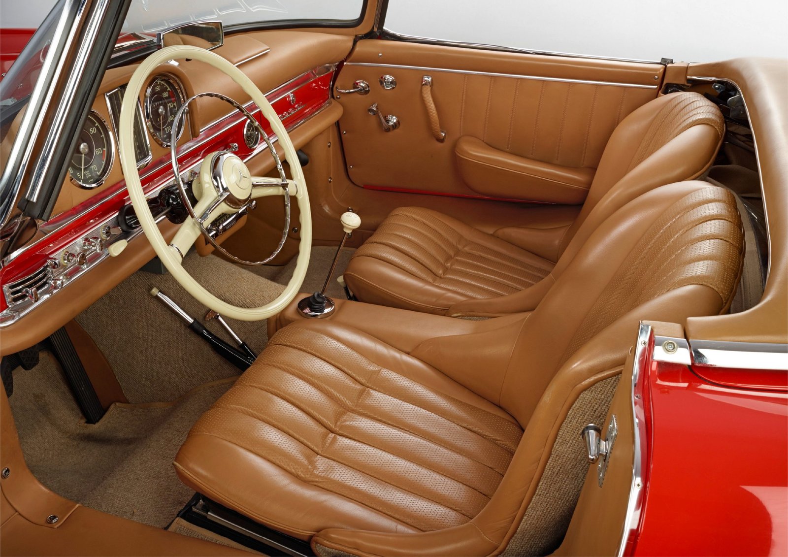 Mercedes-Benz 300 SL Roadster of Kolaha Collection Vintage Cars