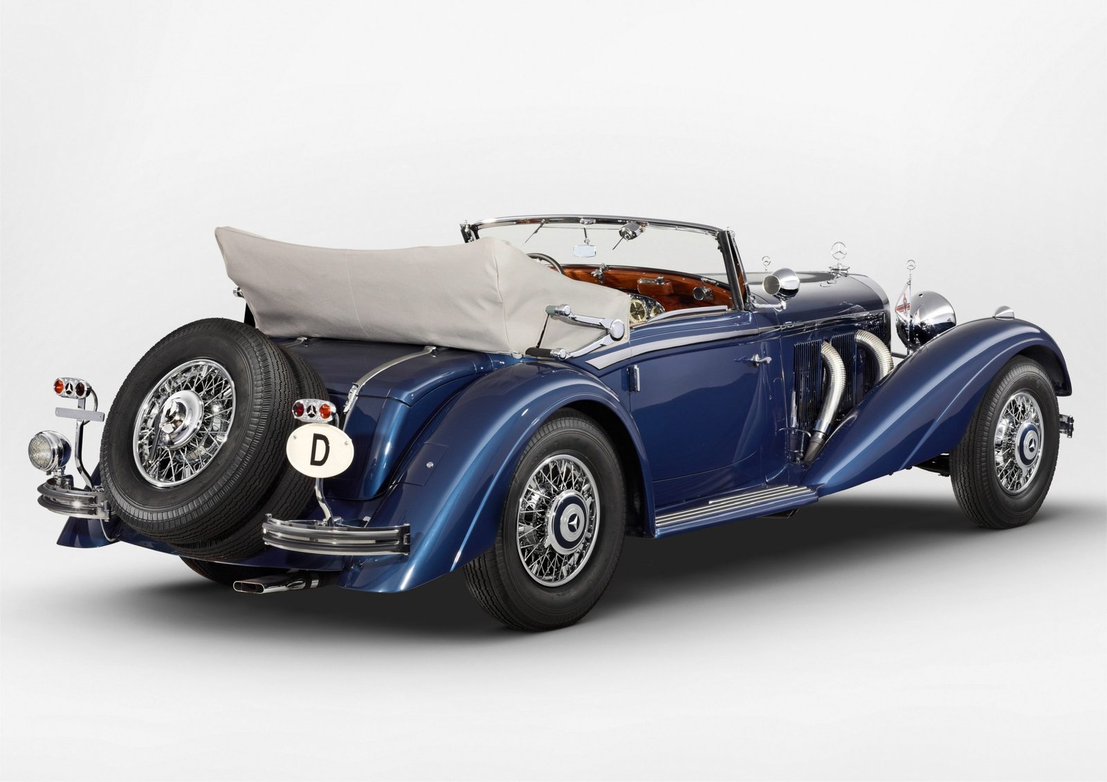 Mercedes-Benz 500 K of Kolaha Collection Vintage Cars